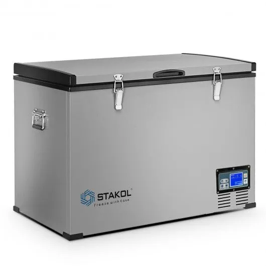 100-Quart Portable Camping Electric Car Cooler
