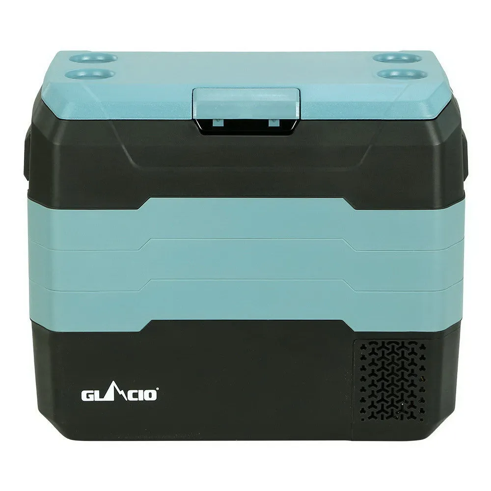 50L Portable Fridge Freezer w/ LCD & USB Port | Glacio