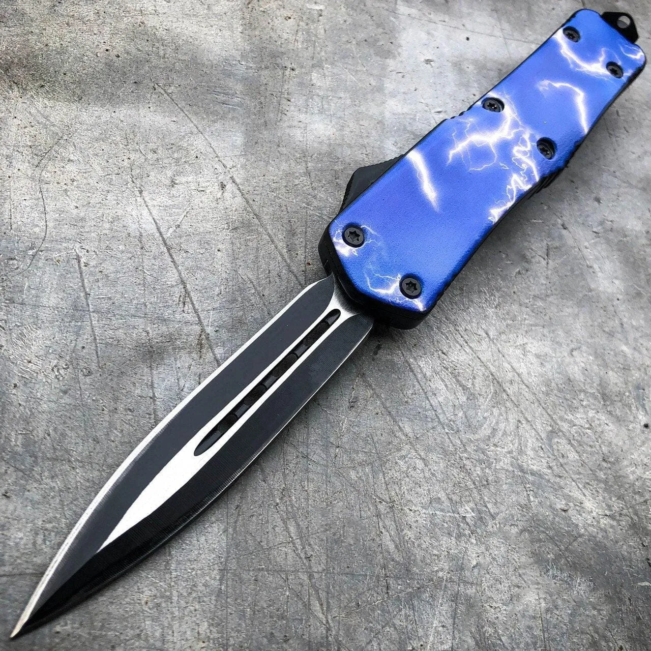 9" Fantasy Tactical Recon OTF Combat Pocket Knife