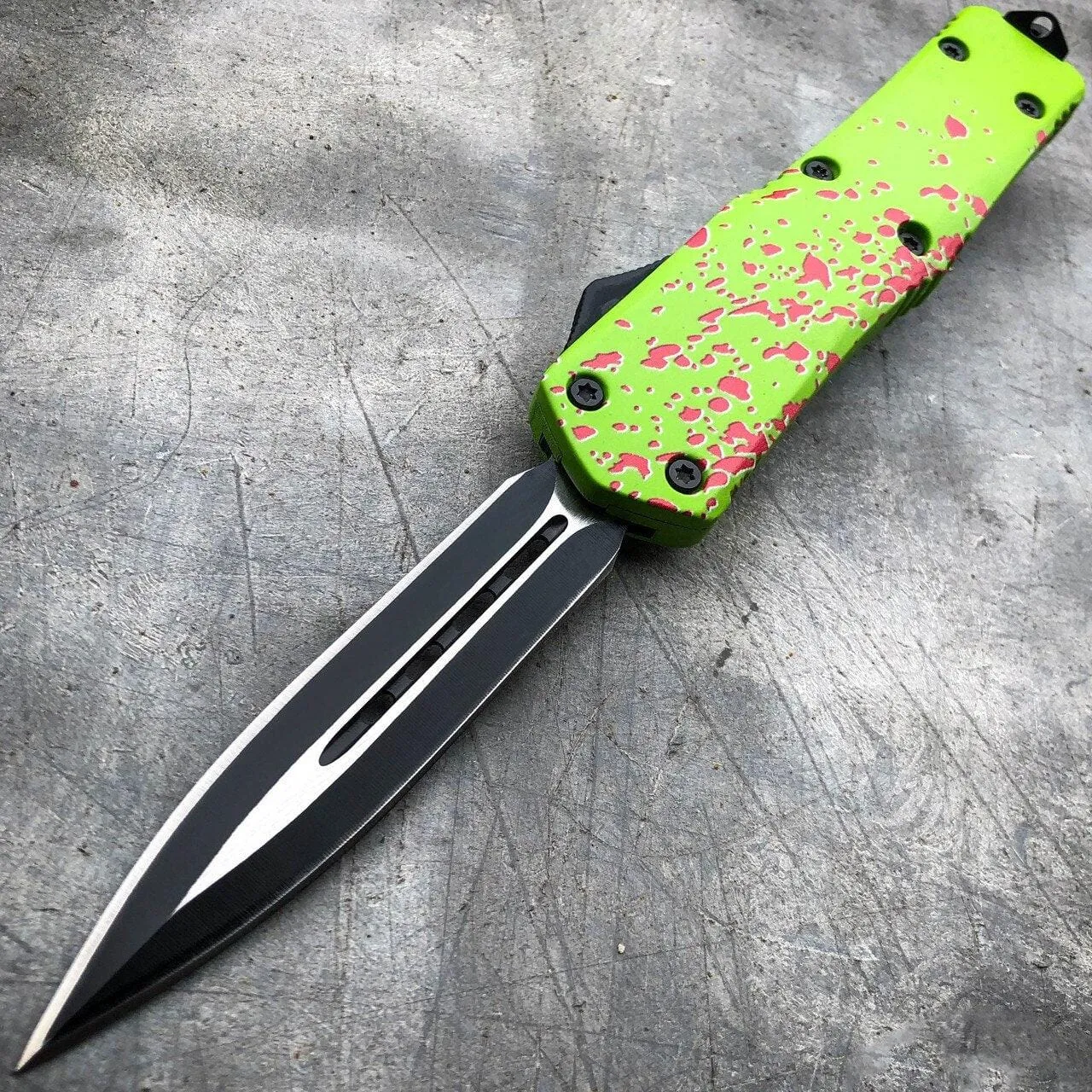 9" Fantasy Tactical Recon OTF Combat Pocket Knife