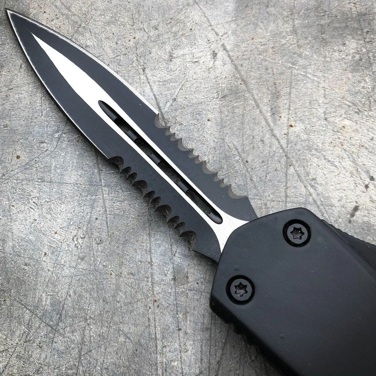 9" Fantasy Tactical Recon OTF Combat Pocket Knife
