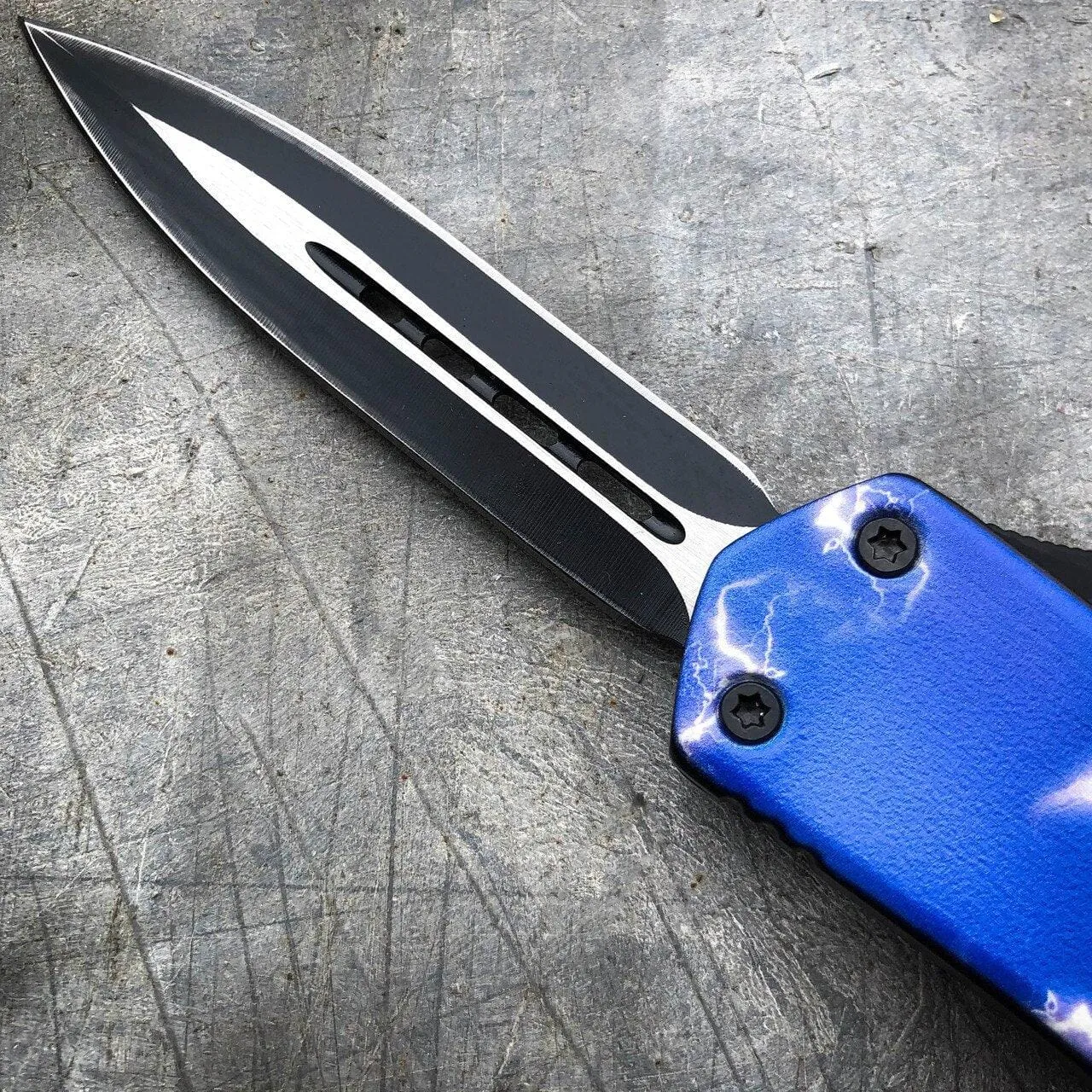 9" Fantasy Tactical Recon OTF Combat Pocket Knife