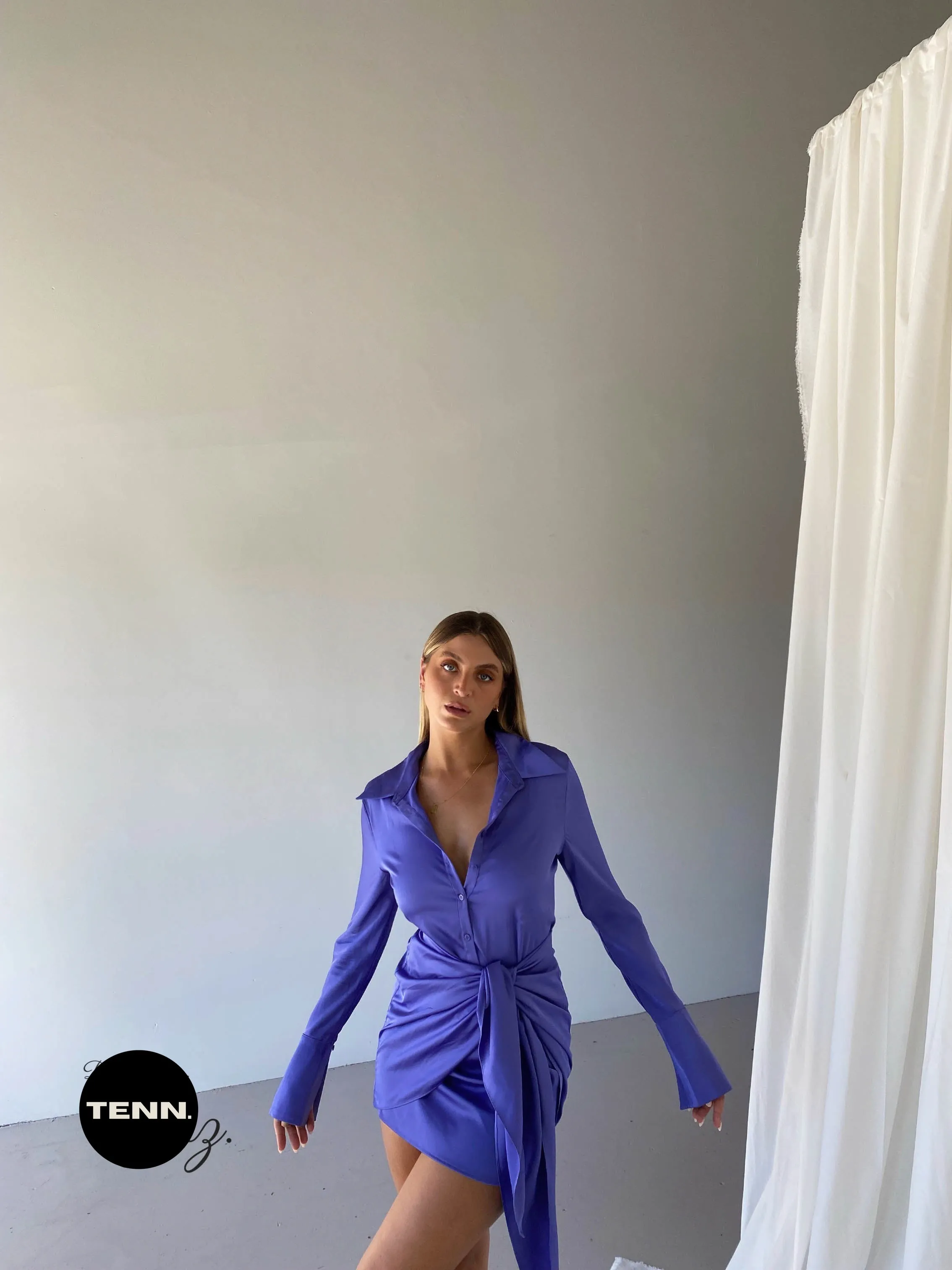 Alanis Dress - Blue