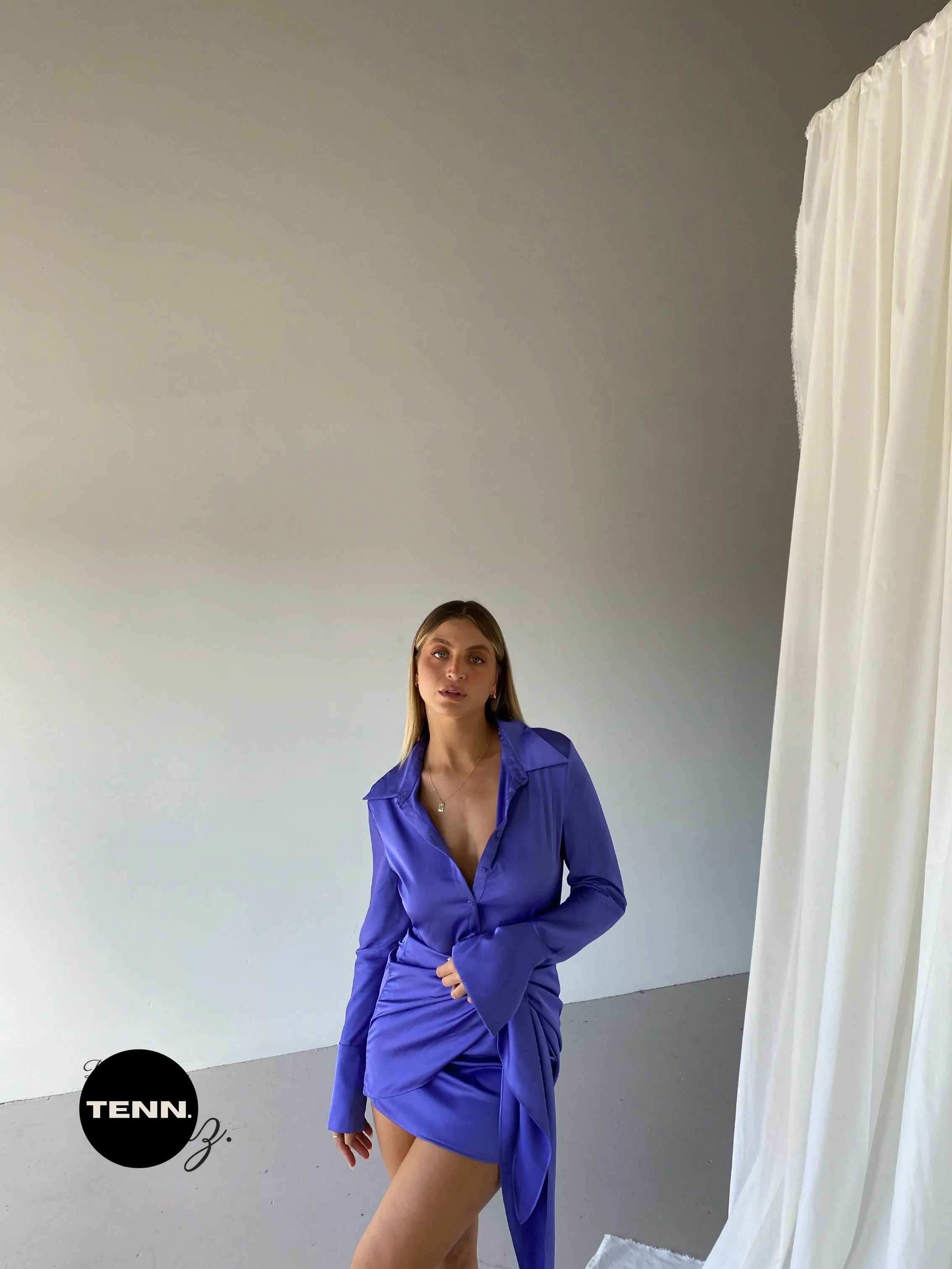 Alanis Dress - Blue
