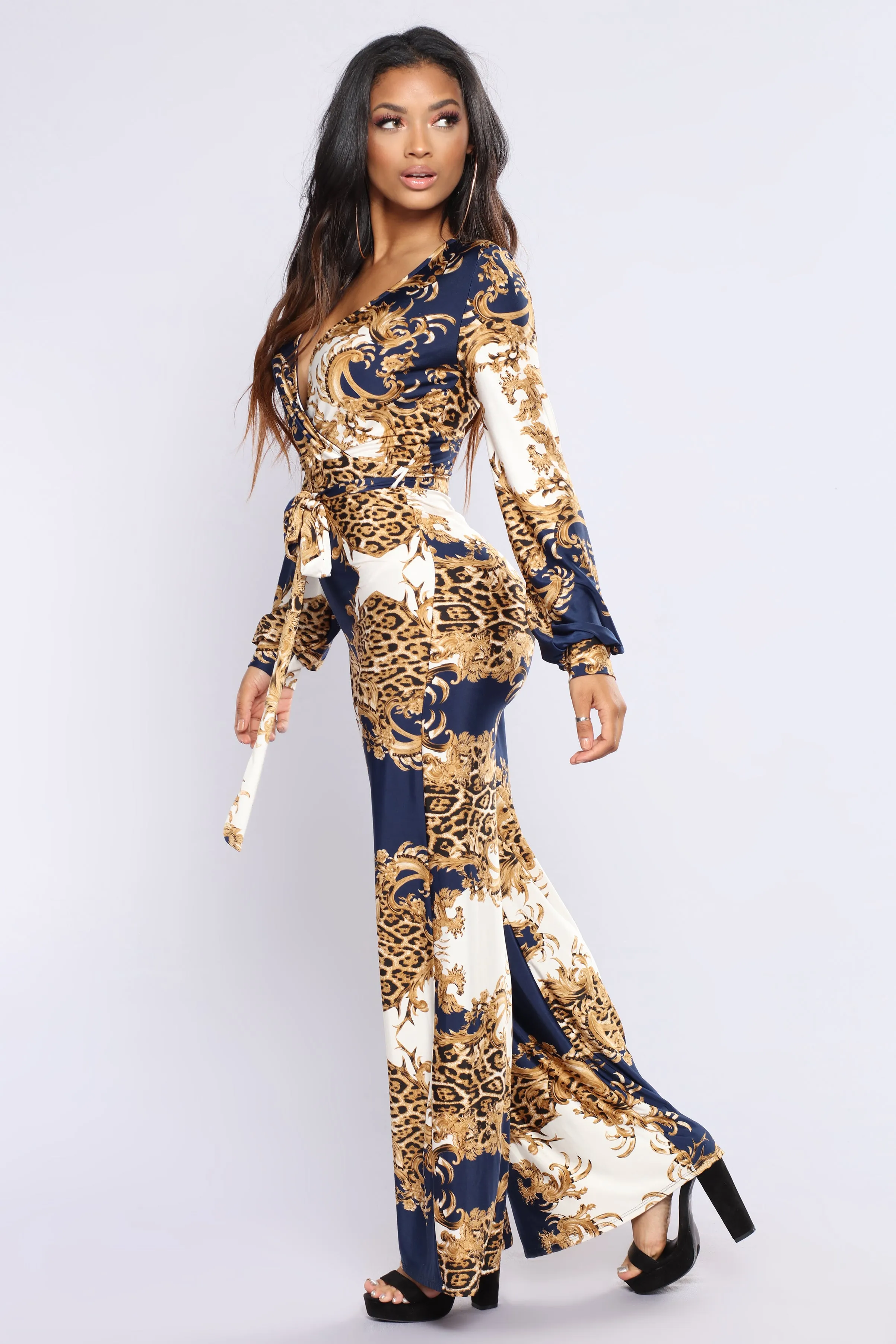 Beastly Beauty Jumpsuit - Navy