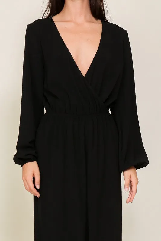 Black Brooklyn Airflow Surplus Jumpsuit