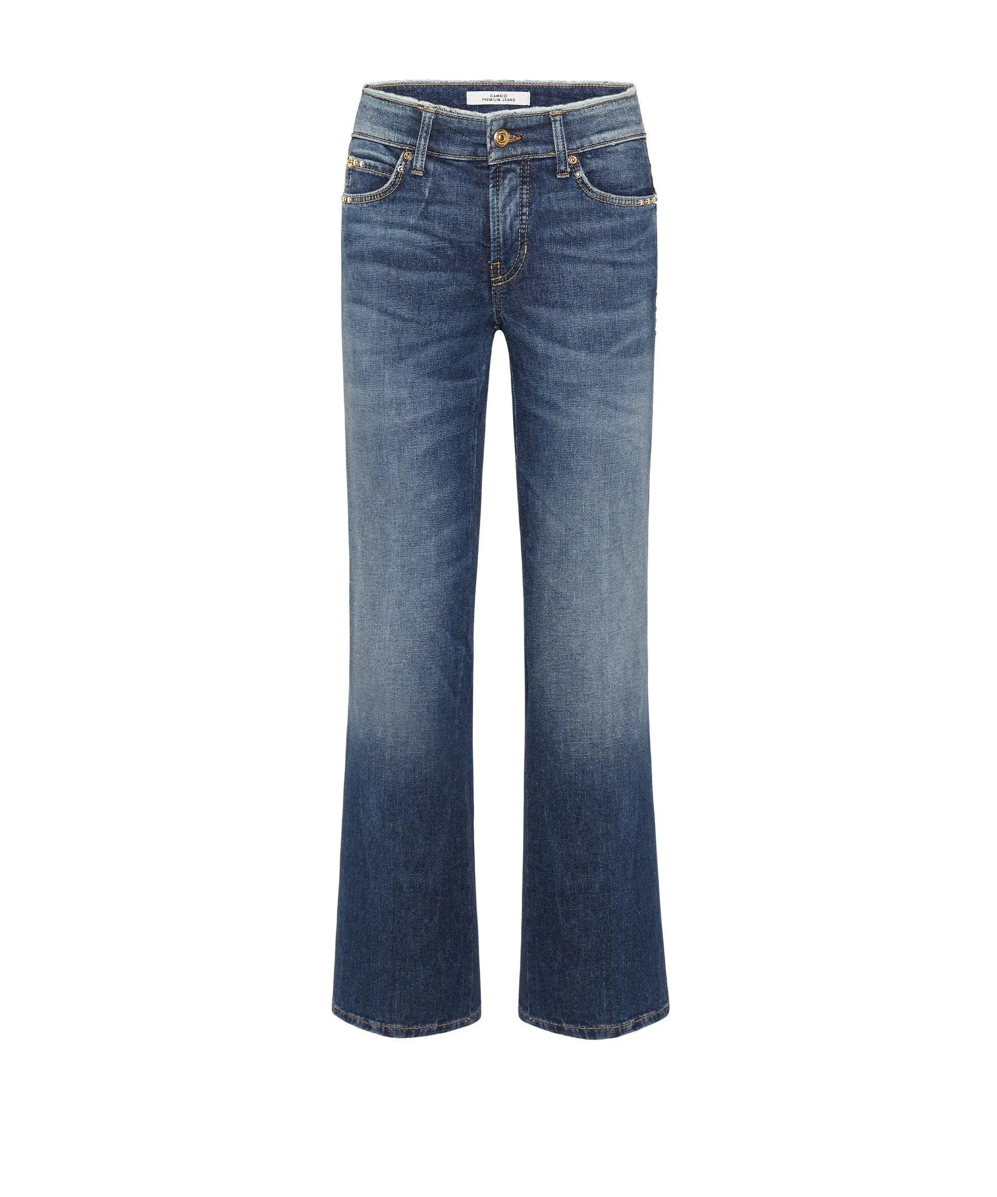 Cambio Francesca Stud Pocket Jean