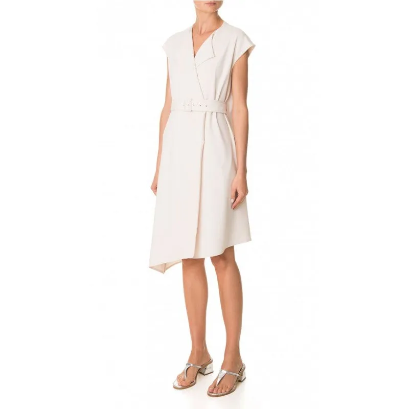 Crepe Trench Dress