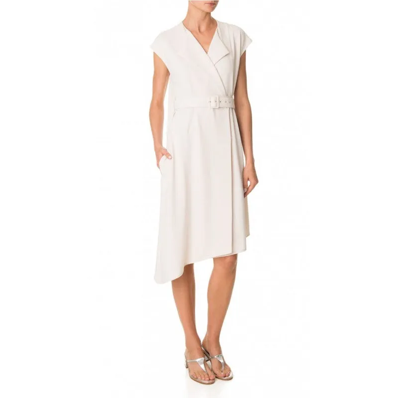 Crepe Trench Dress
