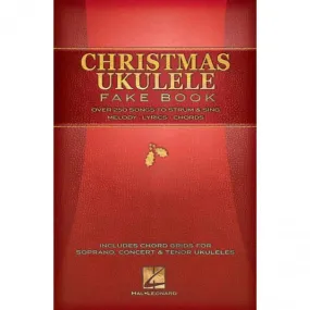 Hal Leonard HL00120171 Christmas Ukulele Fake Book