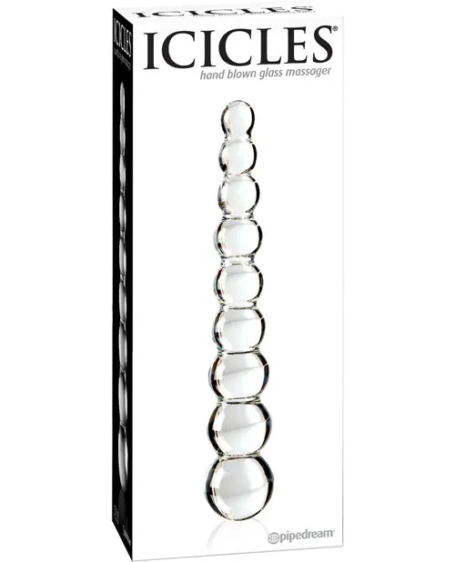 Icicles No. 2 Hand Blown Glass Massager