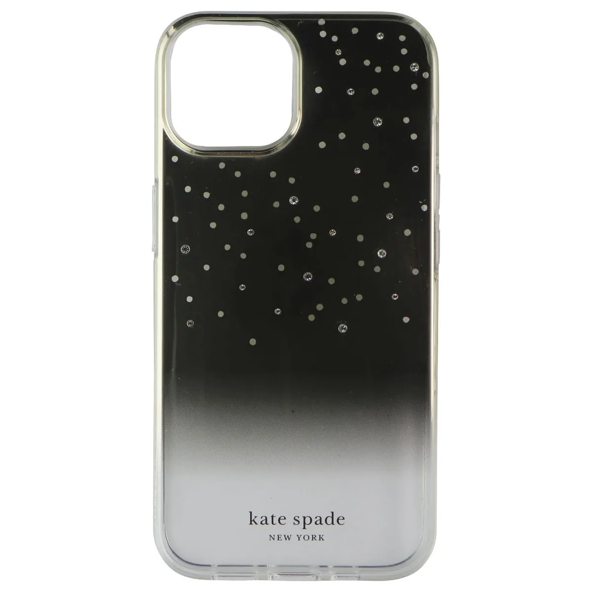 Kate Spade Hardshell Case for Apple iPhone 12 - Gold Metallic Ombre