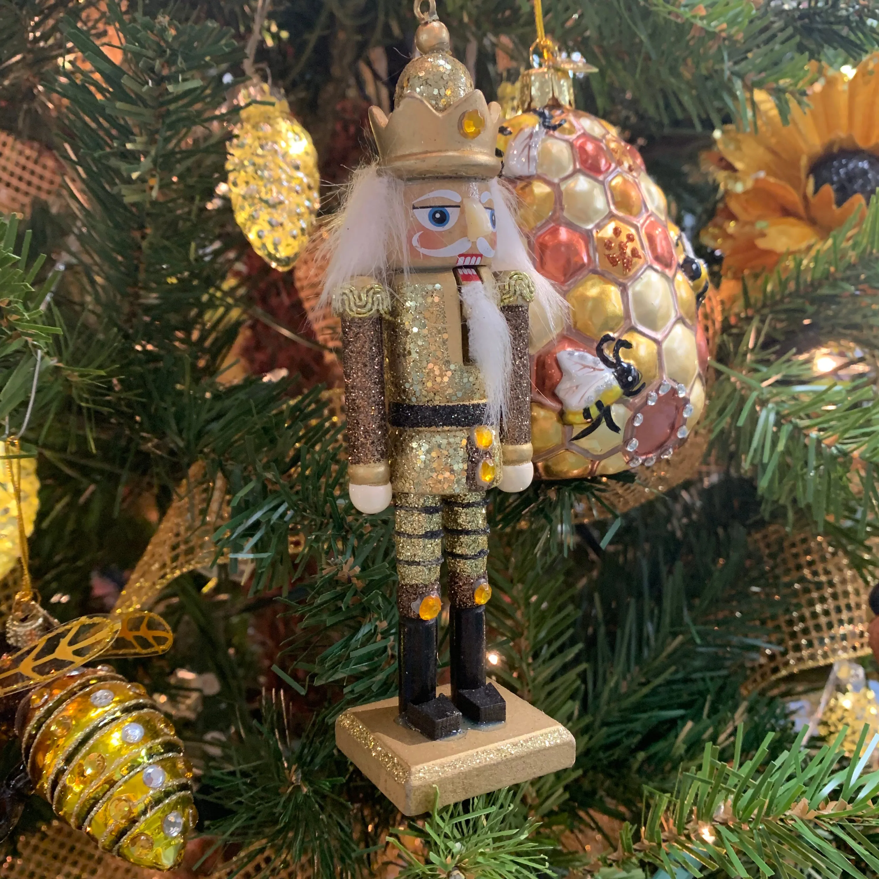 Kurt Adler Bee Nurcracker Ornament