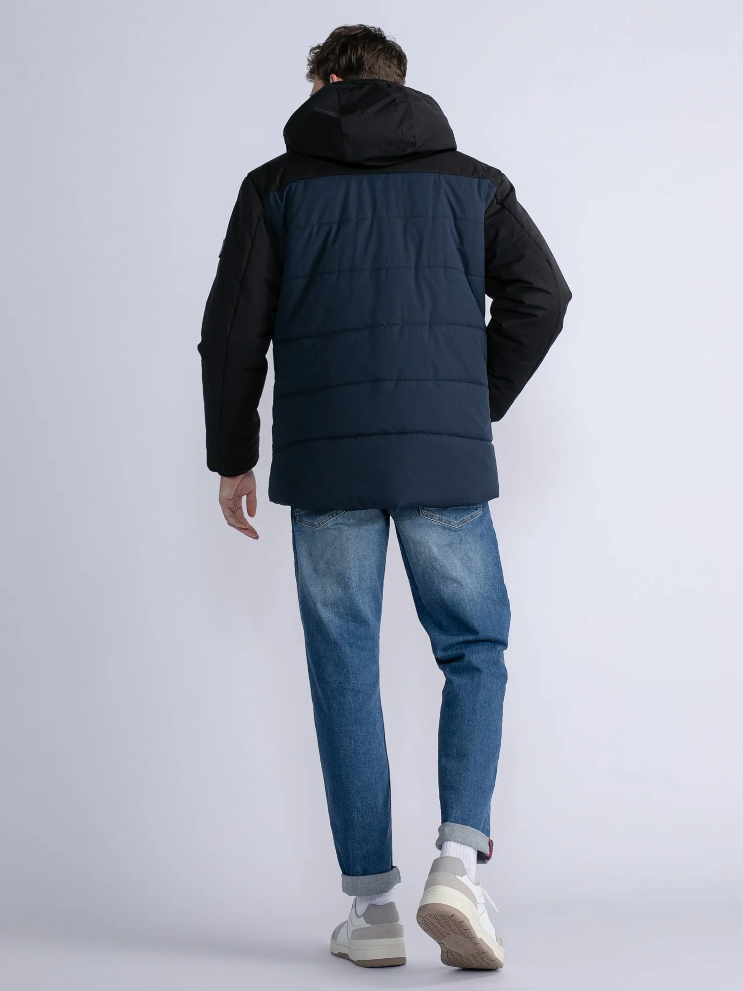 Lined colorblock jacket O'Fallin
