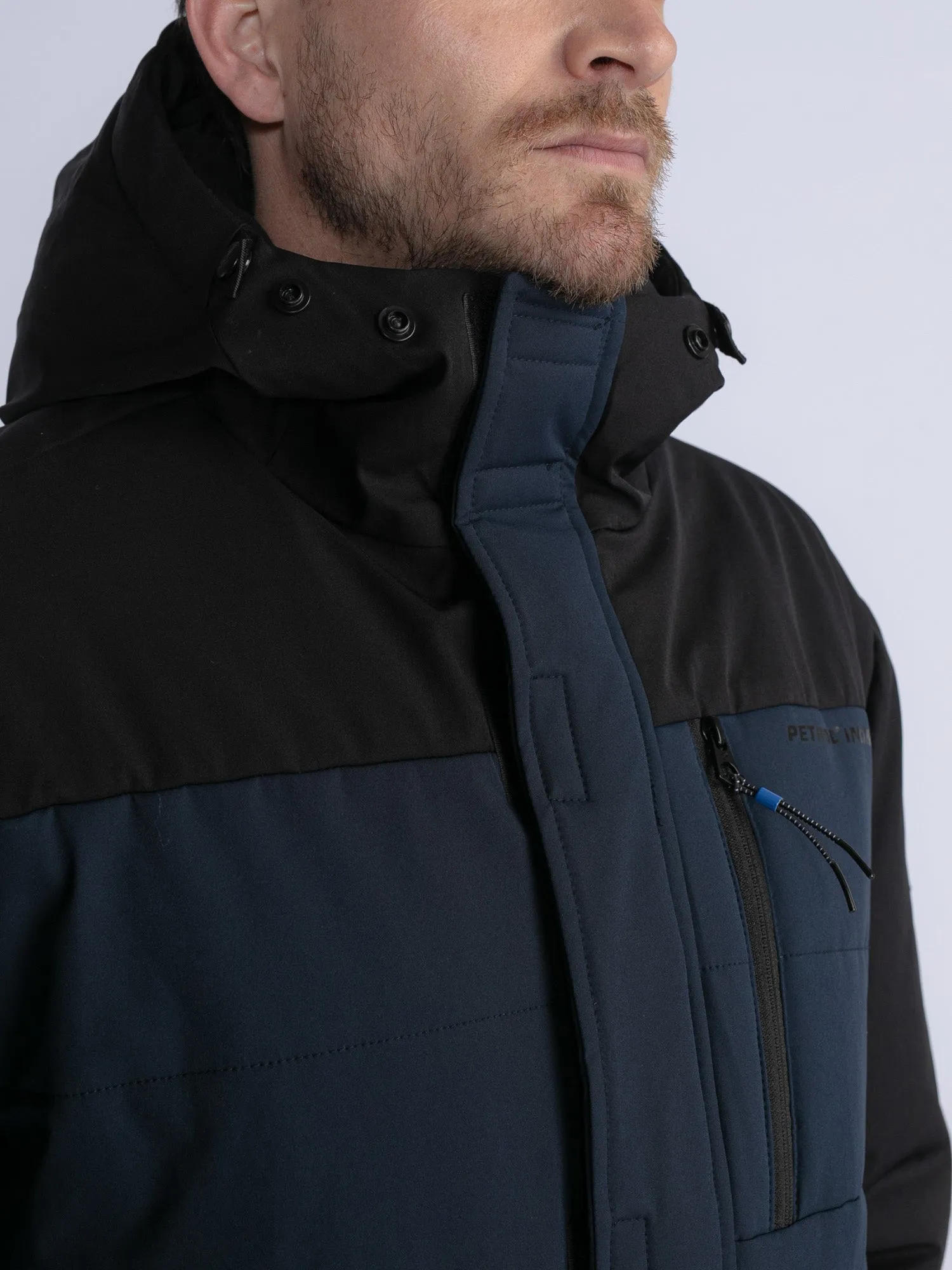 Lined colorblock jacket O'Fallin