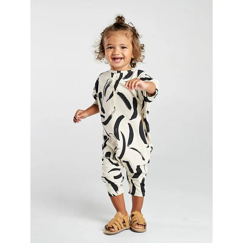 Mad About Mini Painted Stripe Jumpsuit