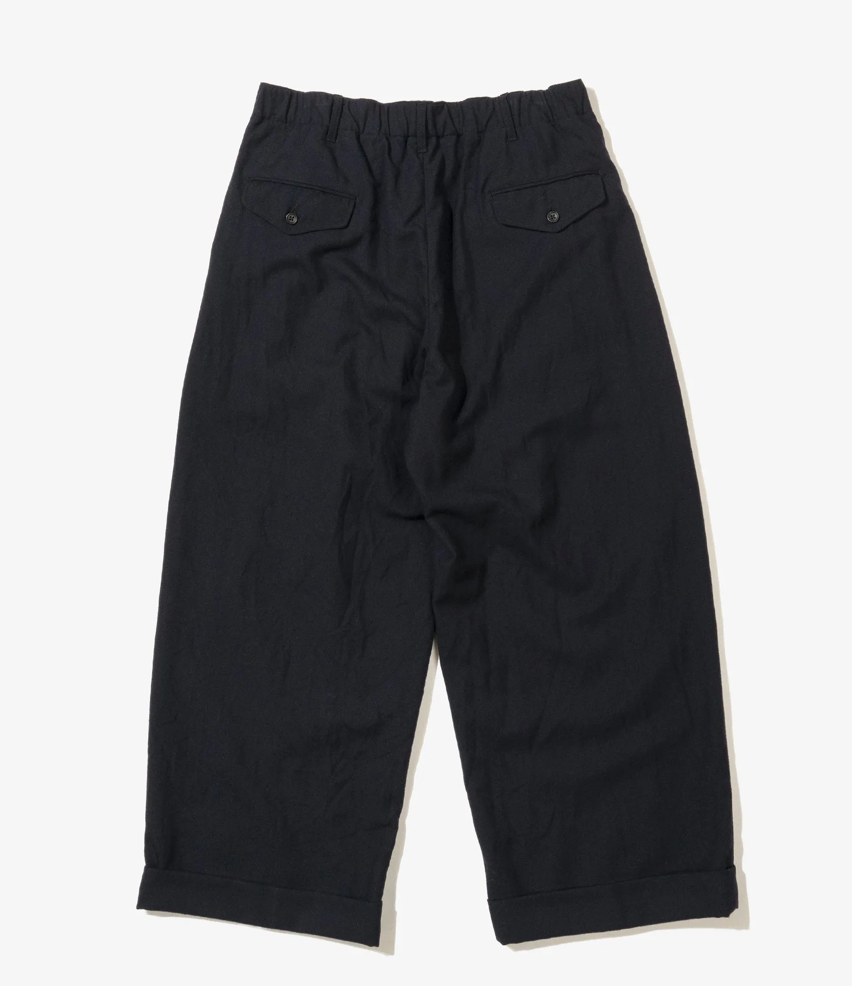 Oxford Pant – Dark Navy Wool Uniform Serge