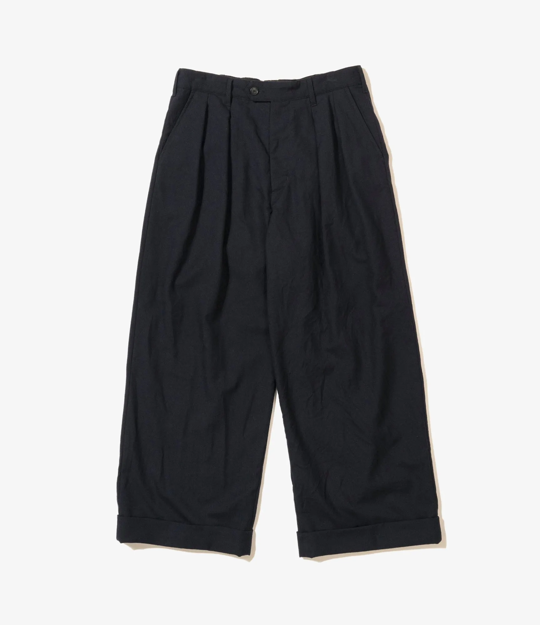 Oxford Pant – Dark Navy Wool Uniform Serge