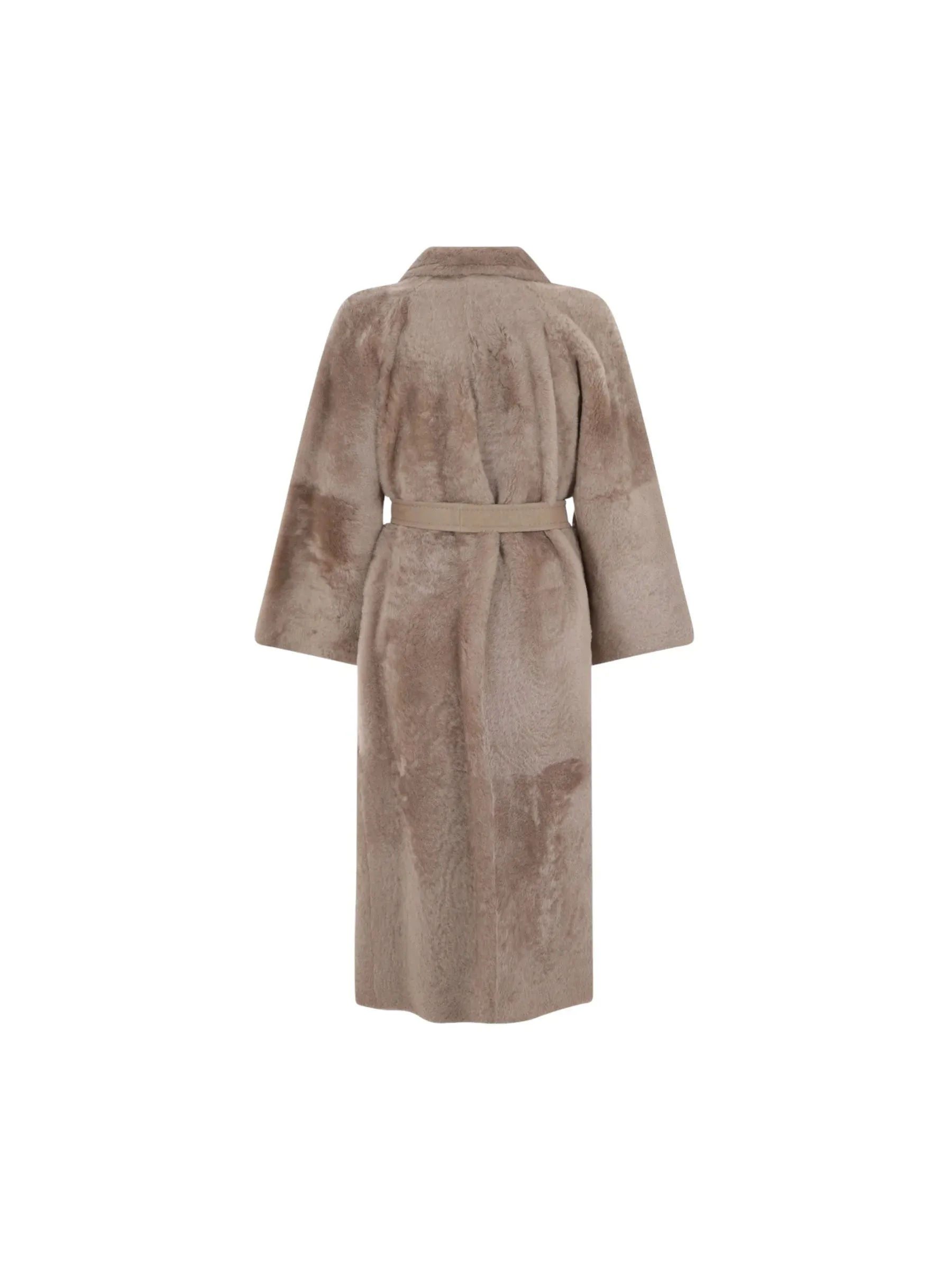 Shearling Wrap Coat
