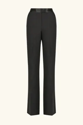 SHONA JOY - Adri Tuxedo Side Panel Pant - Black