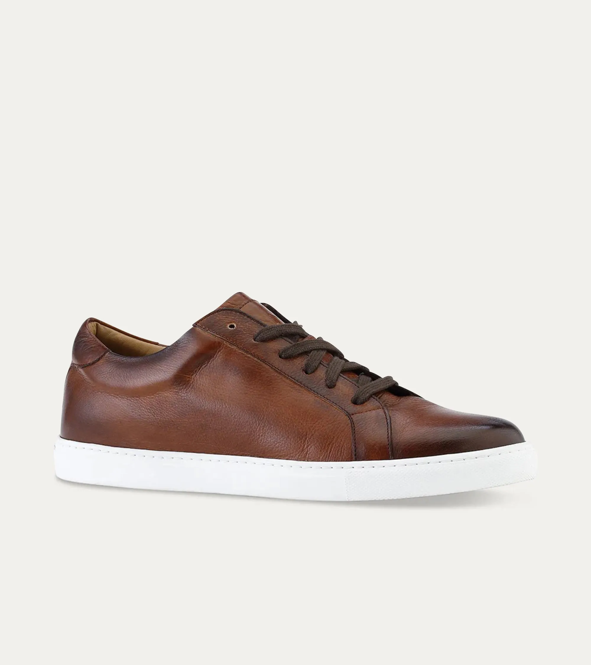 Travel Sneaker In Cuoio Buffalo