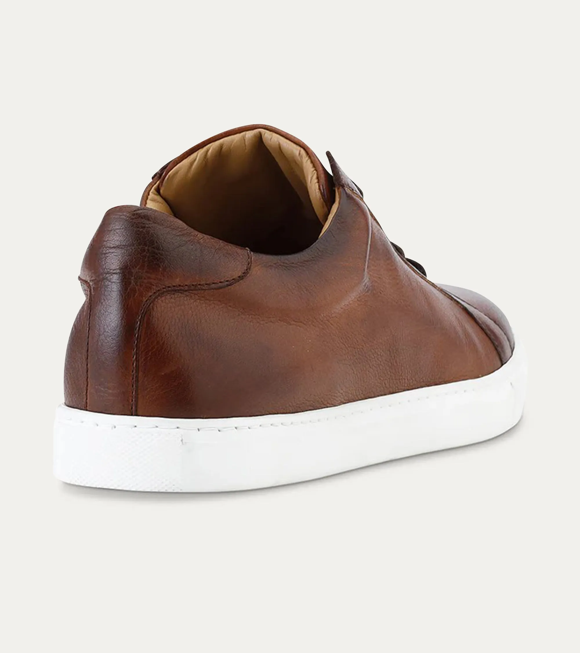 Travel Sneaker In Cuoio Buffalo
