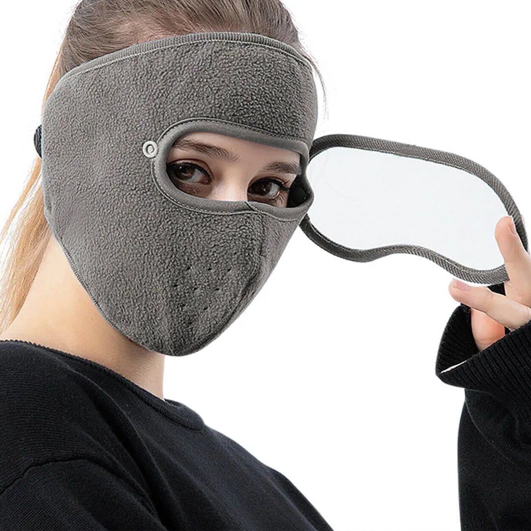 Unisex Full Face Protection Anti-Fog Face Mask