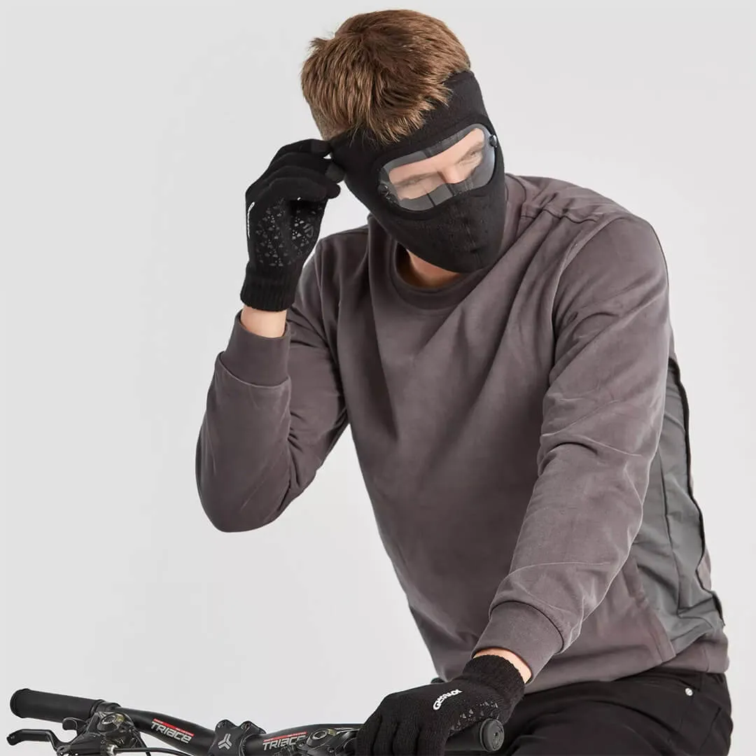 Unisex Full Face Protection Anti-Fog Face Mask