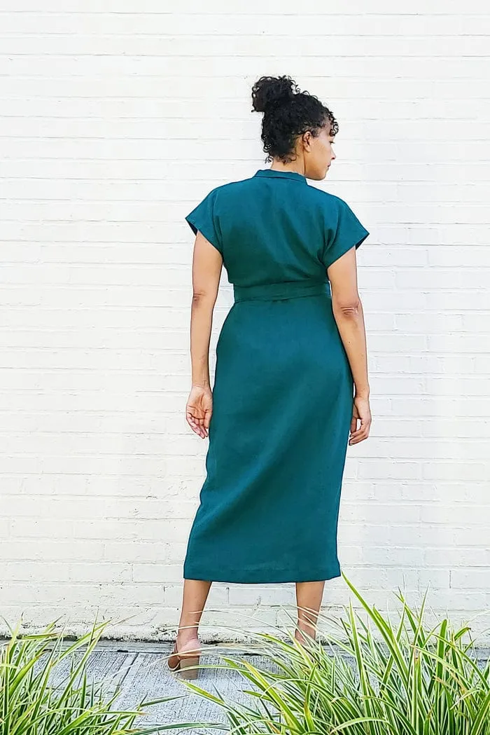 Wildwood Wrap Dress Sizes 00-34 - Sew House Seven
