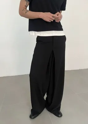 Zhou Formal Roomy Suit Pants